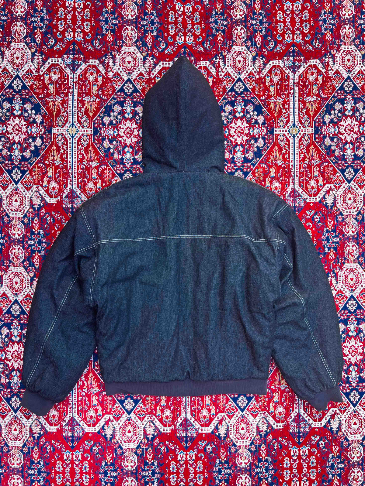 denim bomber jacket