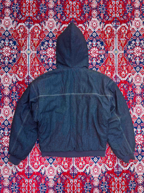 denim bomber jacket