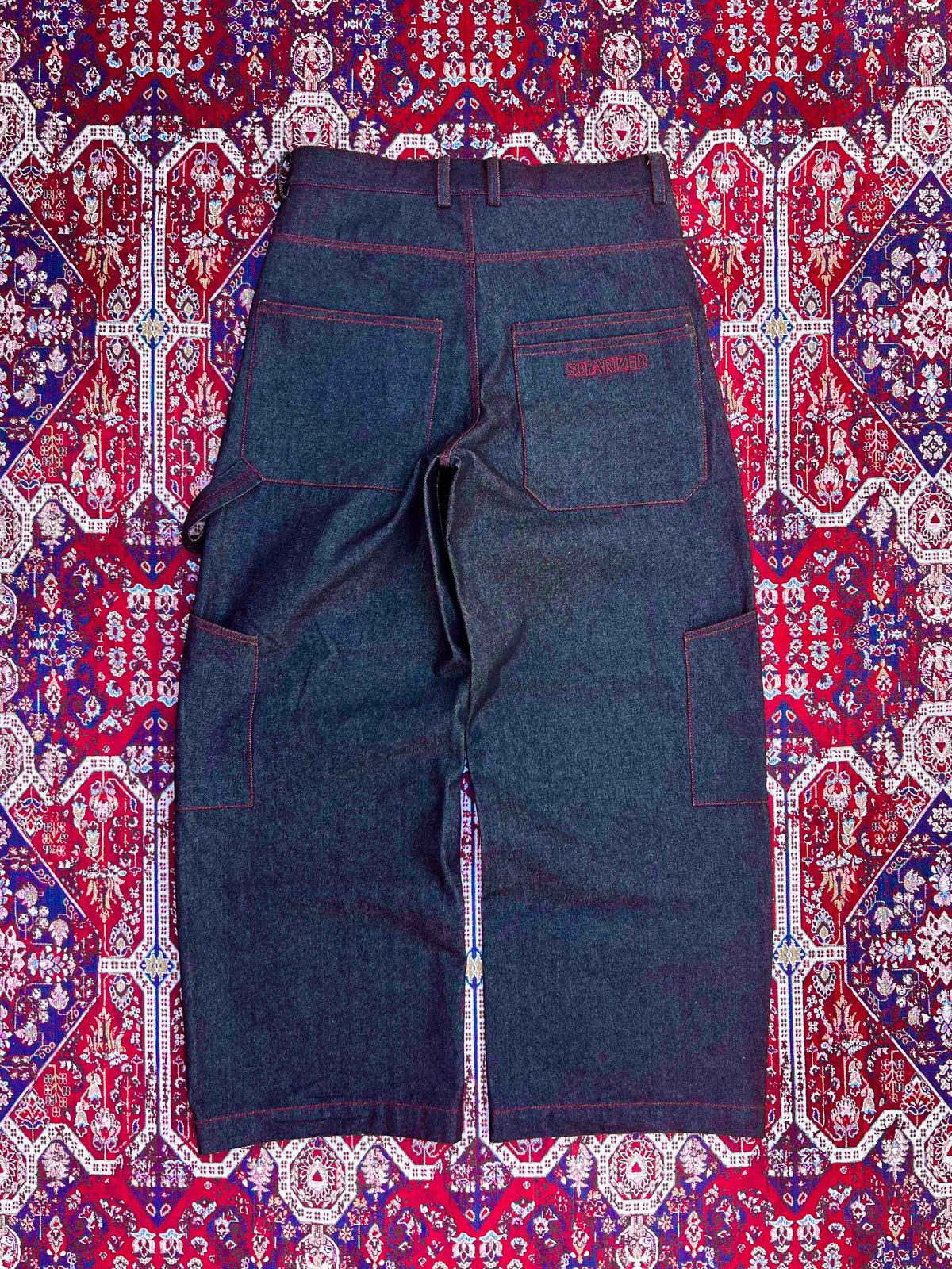 raw denim pants